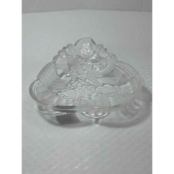 Gorham Snowy Sweethearts Candy Dish 8.5 inches-Made In Germany - Picture 4 of 12